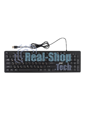 Клавиатура проводная Acer OKW122, USB, черный