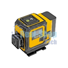 Лазерный уровень мультипризменный Denzel DLV-360-3C, 30 м, зеленый луч, Li-Ion 2,4 Aч, кейс