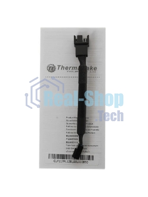 Вентилятор для корпуса Thermaltake TOUGHFAN 12 черный, 120 мм, 2000 об/мин, 22.3 дБ, 4 pin