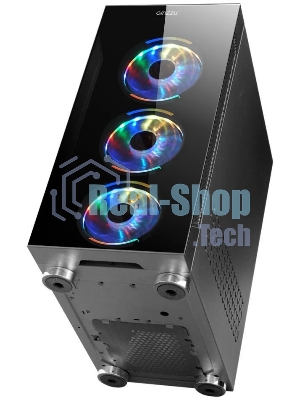 Компьютерный корпус Ginzzu CL280 FAN 12CM RGb*4 USB3.0 Window
