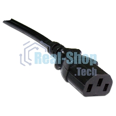 Шнур питания Lanmaster LAN-PP13/SHA-7.0-BK C13-Schuko проводник.:3x0.75мм2 7м 220В 10А черный