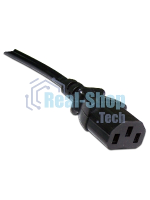 Шнур питания Lanmaster LAN-PP13/SHA-7.0-BK C13-Schuko проводник.:3x0.75мм2 7м 220В 10А черный
