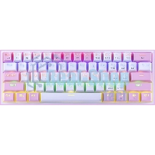 Клавиатура Redragon Fizz проводная, USB Type-A, розовый