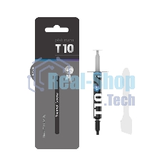 Термопаста ALSEYE T10 Thermal conductivity: 13.9W/m-k Color: Gray Conductivity: non-conductive specific gravity: 2.7g/cm³@25℃ Capacity: 1.2мл Weight: 2G