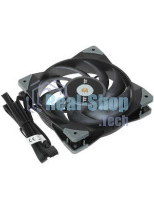Вентилятор для корпуса Thermaltake TOUGHFAN 12 черный, 120 мм, 2000 об/мин, 22.3 дБ, 4 pin