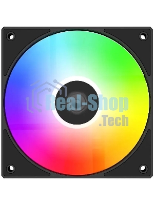 Вентилятор для корпуса ID-COOLING AS-120-ARGb-K черный 120мм 2000rpm 27.2db 4-pin