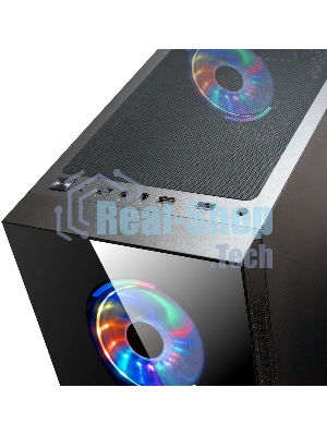Компьютерный корпус Ginzzu CL280 FAN 12CM RGb*4 USB3.0 Window