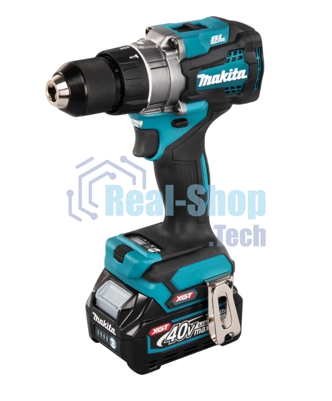 Дрель-шуруповерт Makita DF001GD201, 40 В, 2,5 Ач, 140 Нм, бесщеточный