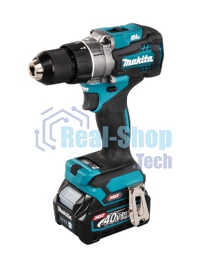 Дрель-шуруповерт Makita DF001GD201, 40 В, 2,5 Ач, 140 Нм, бесщеточный