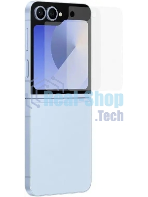 Защитная пленка для экрана Samsung прозрачный для Samsung Galaxy Z Flip6 прозрачный 2шт. (EF-UF741CTEGRU)