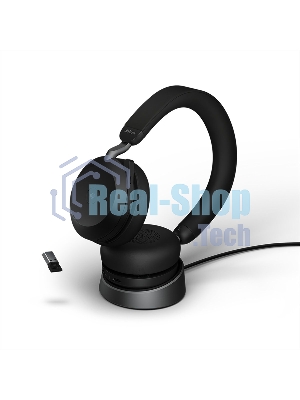 Гарнитура Jabra Evolve2 75 чёрный, беспроводная, Bluetooth, до 36 ч
