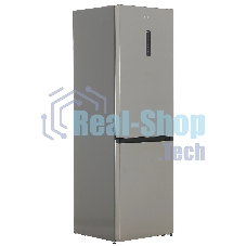 Холодильник Gorenje NRKP61EA2XL4 серебристый металлик двухкамерный 203/99л морозилка снизу, No Frost