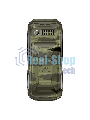 Мобильный телефон BQ 2430L Tank Connect камуфляж/серый
