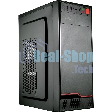 Компьютерный корпус KingPrice KPCC-MD201 черный без БП ATX 1x80мм 4x120мм 2xUSB 2.0 audio