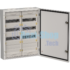 Корпус металлический IEK TITAN 5 ЩРн-96 (2х48) 710х570х140 IP54 серый