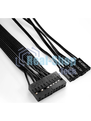 Компьютерный корпус Miditower ExeGate UN-605B-UNS350 (ATX, БП UNS350 с вент. 12см, 2хUSB, аудио, блокировка, черный)