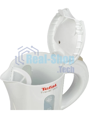 Чайник электрический Tefal KO120130 0.5л. 650Вт белый/бежевый(корпус: пластик)