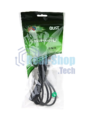Кабель компьютер-розетка AOpen 1.8м 220V (EURO) VDE 3Gx0,5мм2 QUST ACE021-1.8M