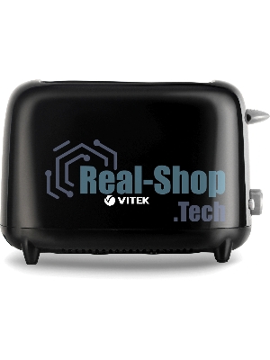 Тостер Vitek Illusion VT-1573 черный, 700 Вт, 2 слота