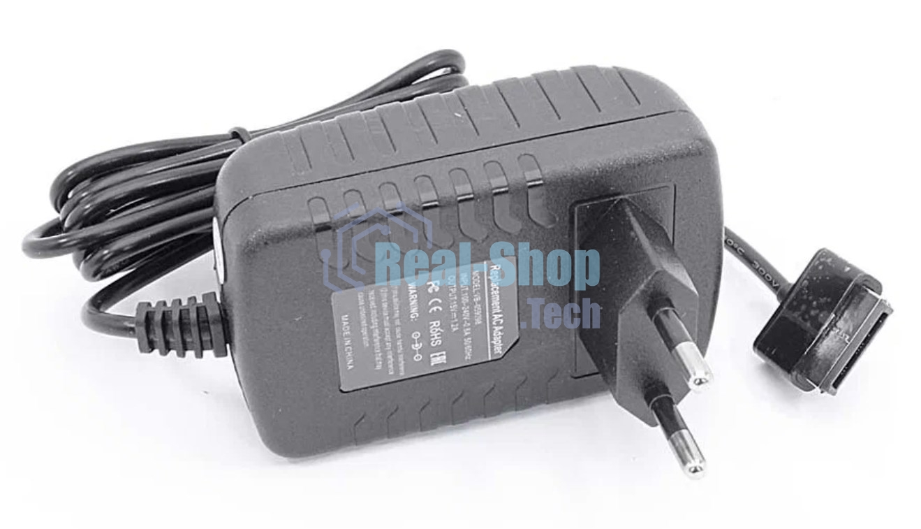 Блок питания (сетевой адаптер) для ноутбуков Asus 15V 1.2A 40P 18W Travel Charger, OEM