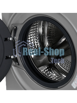 Стиральная машина Haier HW60-BP12959ASE серебристый, загрузка фронтальная 6 кг, 1200 об/мин., класс: A+++