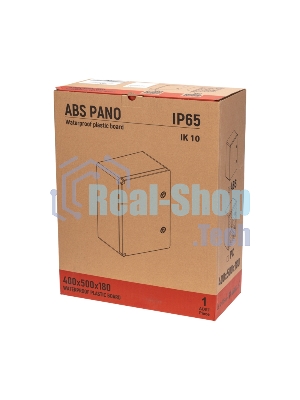 Корпус пластиковый ЩМПп Rexant с монтажной панелью 500х350х190мм ABS УХЛ1 IP65