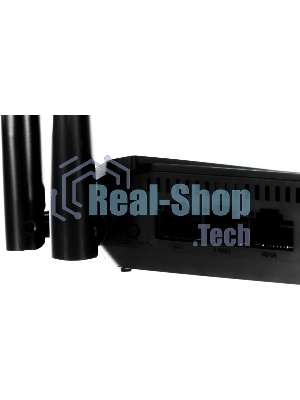 Wi-Fi роутер MERCUSYS MR30G, Wi-Fi 5, AC1200, 2.4/5ГГц, 2 LAN, черный