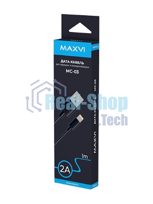 Кабель Maxvi MC-03 черный