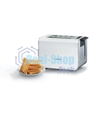 Тостер Bosch TAT8611N 860Вт белый