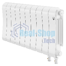 Радиатор биметаллический Royal Thermo Infinity 300 Bianco Traffico VR80 - 10 секц.