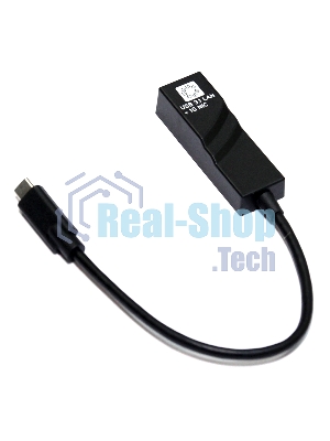 Кабель-адаптер 5bites UA3C-45-07BK USB3.1, RJ45 1G, черный