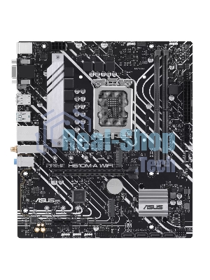 Материнская плата ASUS PRIME H610M-A WIFI, LGA 1700, Intel H610, 2xDDR5, 4xSATA, 2xM.2, 1xPCIe 4.0 x16, 1xDP, 1xHDMI, 1xVGA, 1x1Gb LAN, 1xUSB 3.2 Gen 2, 4xUSB 2.0, 3x3.5 мм, 7.1, mATX