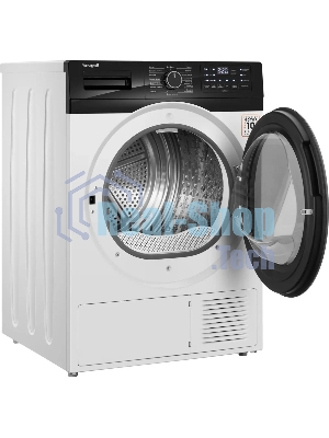 Сушильная машина Weissgauff WD 6110 B Heat Pump белый, 10 кг, сушка - тепловой насос, программ - 16, 60 x 85 x 62 см