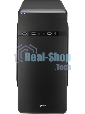 Компьютерный корпус Aerocool/Formula Qs-180 черный без БП mATX 1x80мм 2xUSB 2.0 1xUSB 3.0 audio