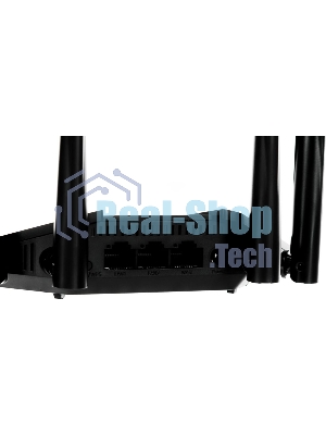 Wi-Fi роутер MERCUSYS MR30G, Wi-Fi 5, AC1200, 2.4/5ГГц, 2 LAN, черный