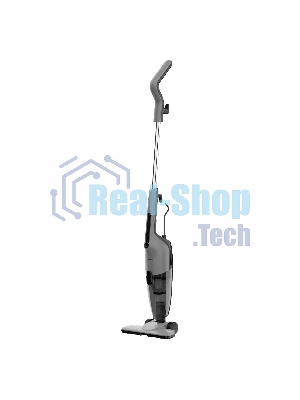 Пылесос вертикальный Deerma Combo DX600S черный/серый, питание от сети, 210 Вт, уборка сухая, пылесборник 1.2 л