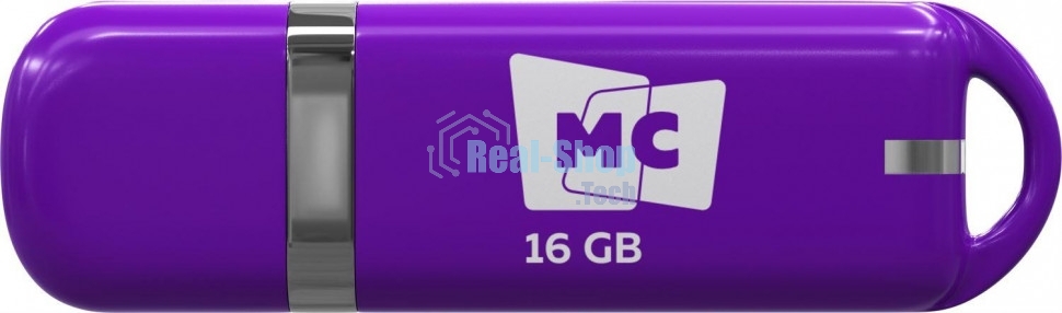 Флешка USB MORE CHOICE МФБ16 Purple (4620202558848), 16GB, USB 3.0, R/W 25/15, фиолетовый
