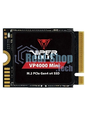 Накопитель SSD Patriot Viper VP4000, 2Tb, PCIe 4.0 x16, M.2 2230, NVMe, R/W 3200/3500, с радиатором