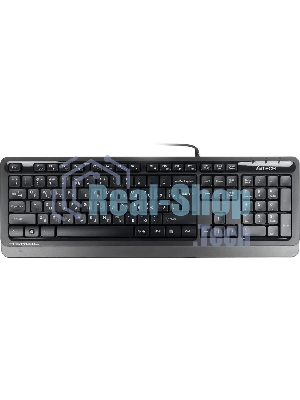 Клавиатура проводная A4Tech Fstyler FK10, USB, черный/серый
