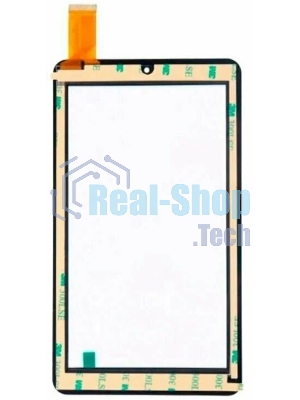 Сенсорное стекло (тачскрин) ZLD070038MQ72-F-A, черное