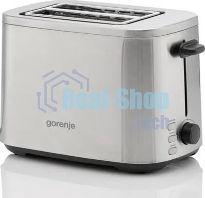 Тостер Gorenje T800DS нержавеющая сталь, 800 Вт, 2 слота