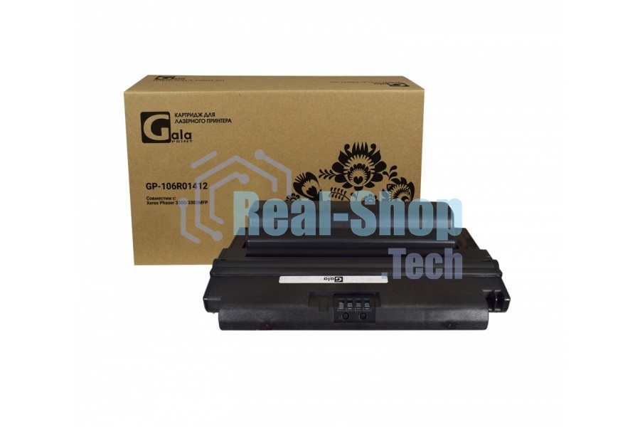 Картридж лазерный GalaPrint GP-106R01412 черный (8000 стр.) для Xerox Phaser 3300/3300MFP