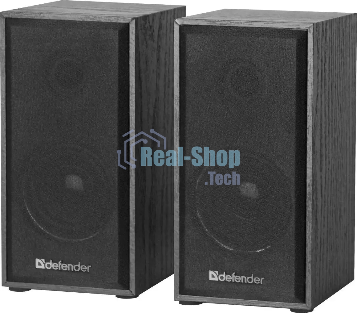 Акустическая система Defender SPK-240 2.0 черный (2x3 Вт, USB пит, раз. д. науш.)