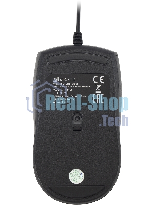 Комплект клавиатура+мышь Oklick 630M проводной, USB, 1600 DPI, чёрный
