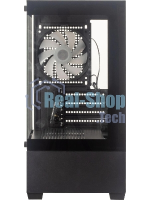 Компьютерный корпус Accord ACC-ZCU2B черный без БП mATX 1x120мм 1xUSB3.0 1xUSB3.1 audio