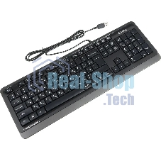 Клавиатура проводная A4Tech Fstyler FK10, USB, черный/серый