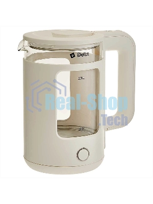 Чайник электрический Delta DL-1112 белый