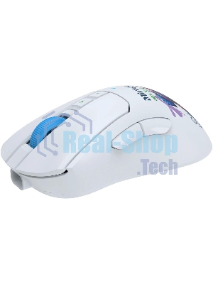 Мышь беспроводная A4Tech Bloody R73 Pro белый/рисунок оптическая 26000dpi беспров. USB-C 7but (R73 PRO NYX MIRAGE)