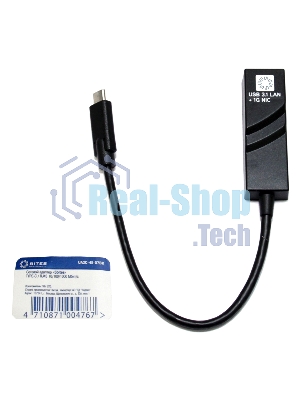 Кабель-адаптер 5bites UA3C-45-07BK USB3.1, RJ45 1G, черный