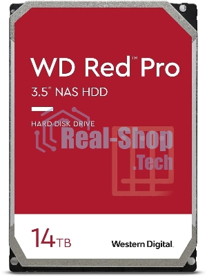 Жесткий диск WD SATA-III 14Tb WD142KFGX NAS Red Pro (7200rpm) 512Mb 3.5